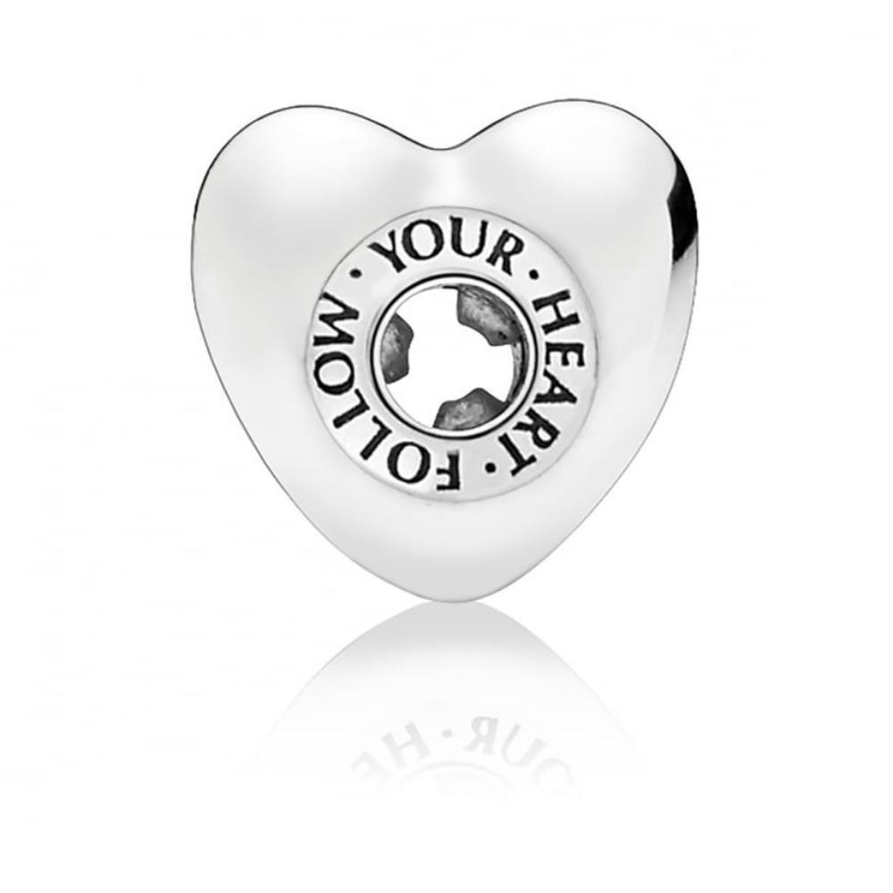 Outlet Pandora Essence Follow Your Heart charm