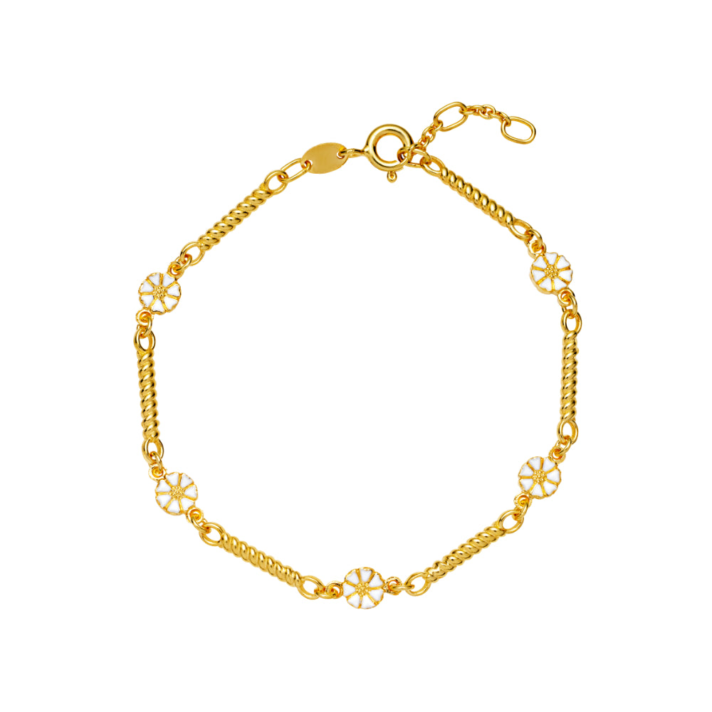 Lund Copenhagen Marguerit Snoede Stave armbånd