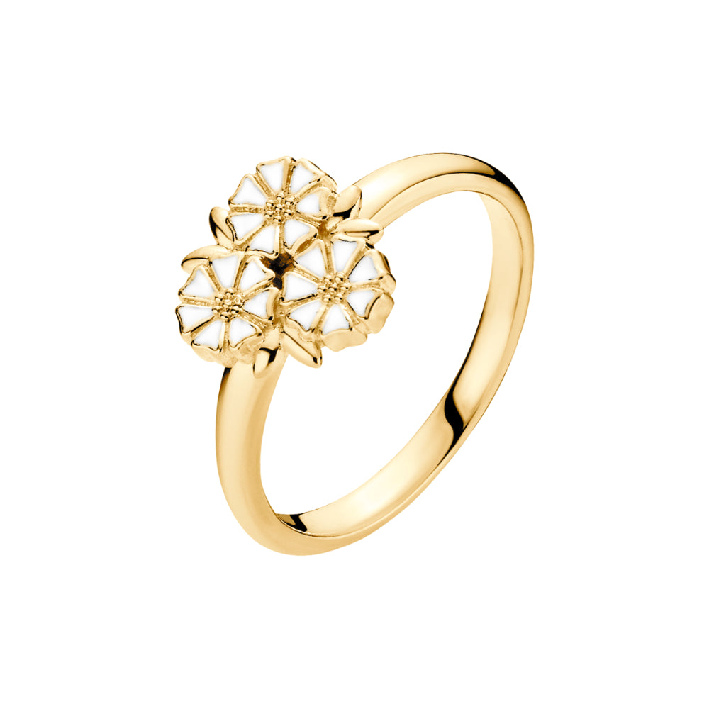 Lund Copenhagen Marguerit blad ring