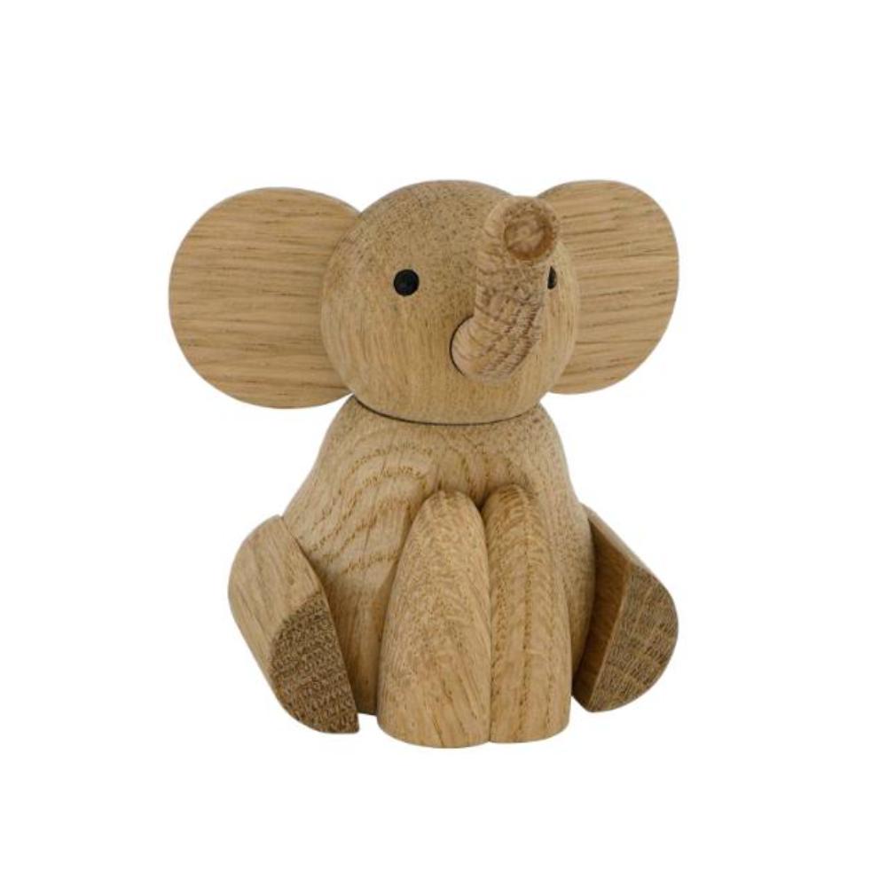 Træfigur Elefant
