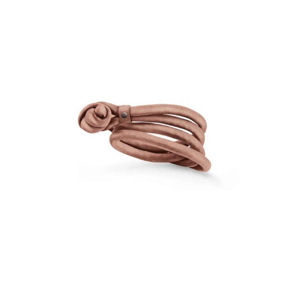 Outlet Ole Lynggaard Design silke armbånd rosa