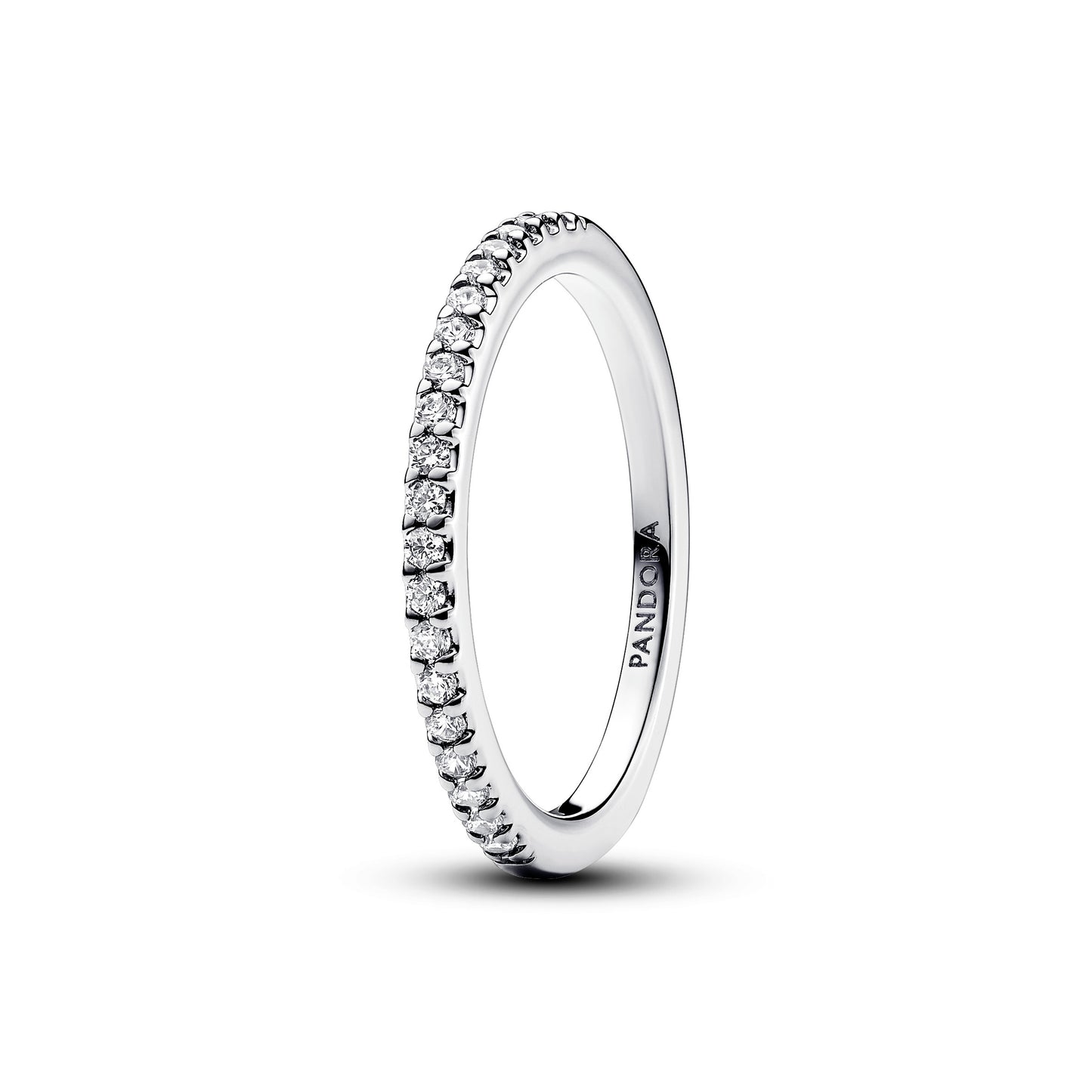 Pandora Sølv ring med cubic zirkonia