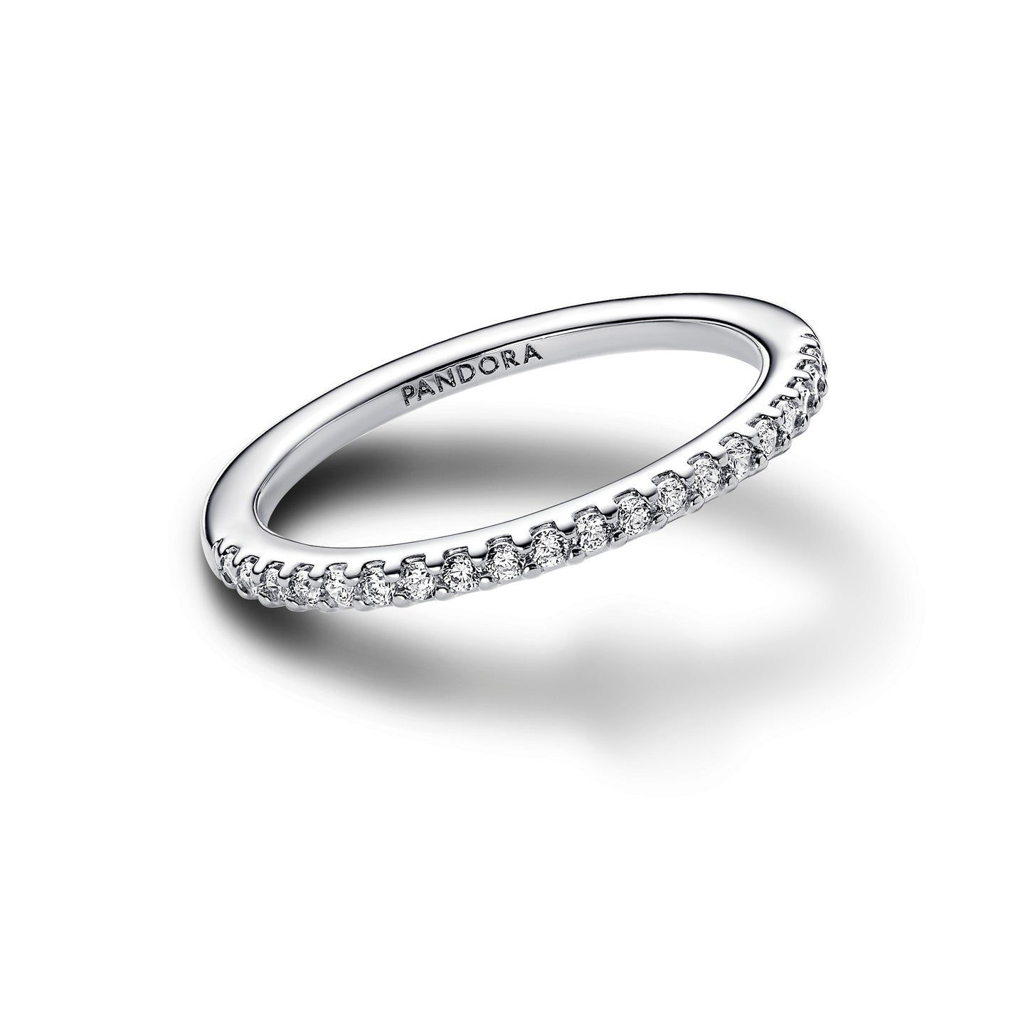 Pandora Sølv ring med cubic zirkonia