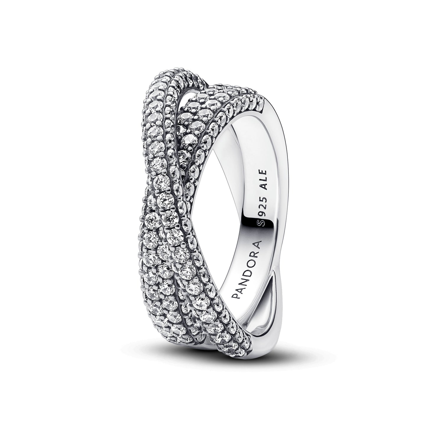 Pandora Sølv ring med cubic zirkonia