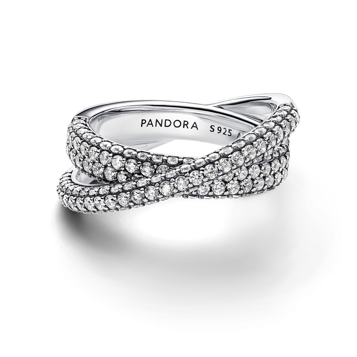 Pandora Sølv ring med cubic zirkonia