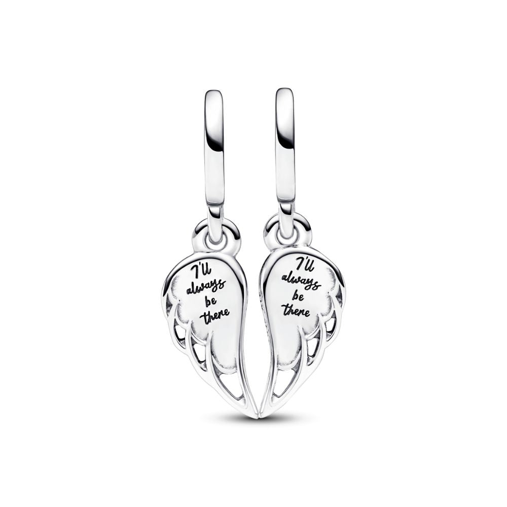 Pandora Sølv angel wings charm