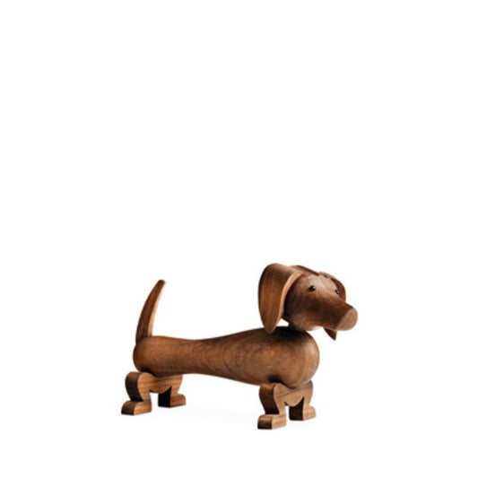 Kay Bojesen Gravhund lille valnød