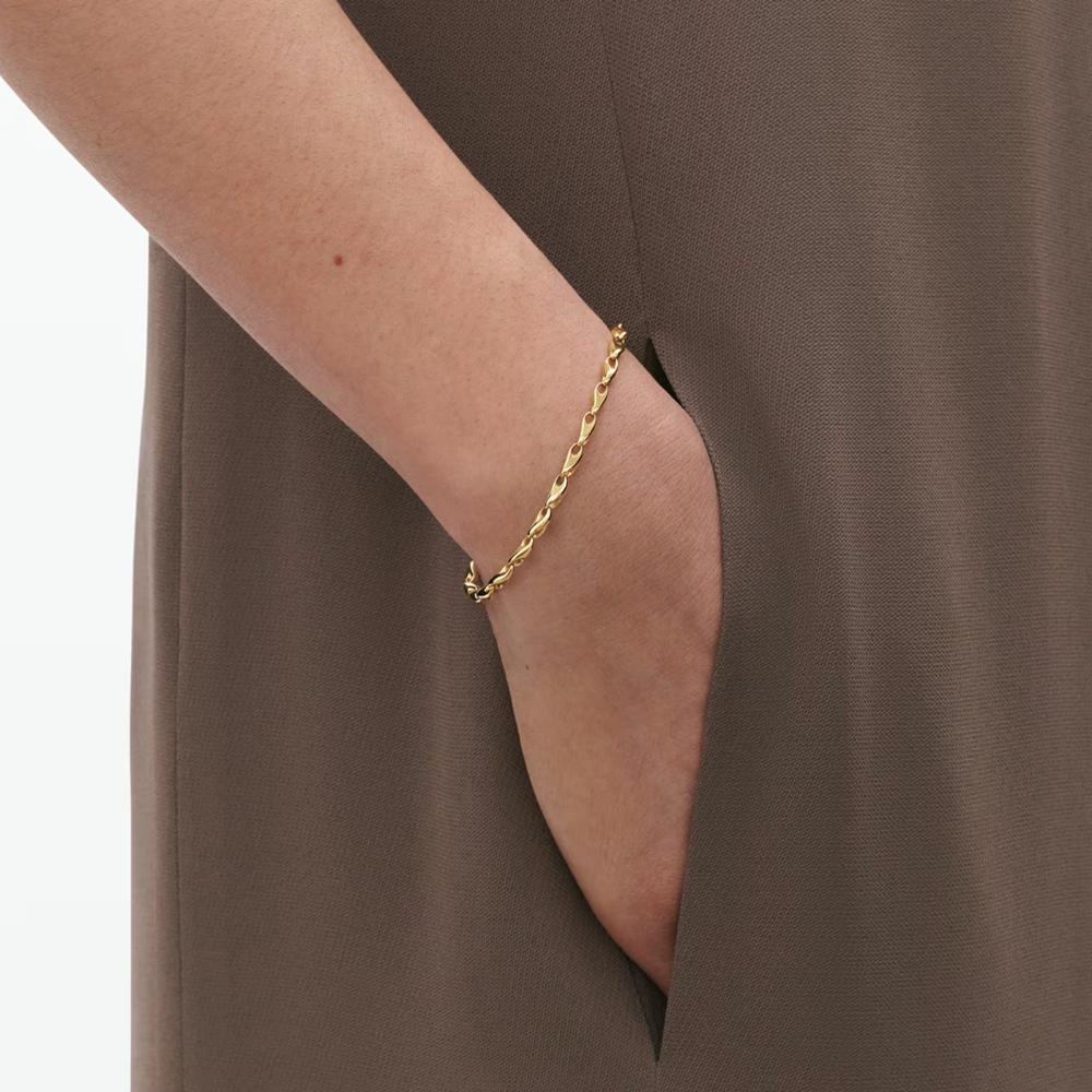 Georg Jensen Reflect Extra Slim Bracelet YG