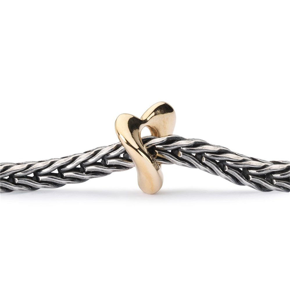 Trollbeads Blødt Hjerte, guld