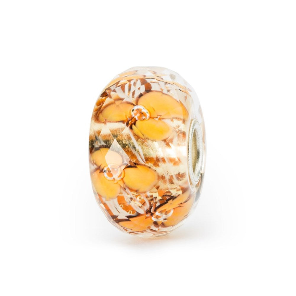 Trollbeads Blossom Orange Bead