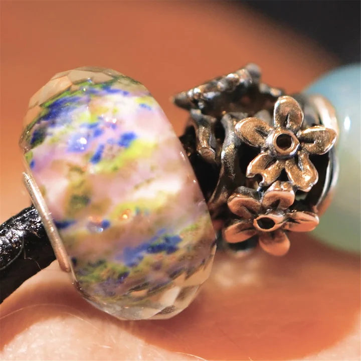 Trollbeads Stille dug glaskugle