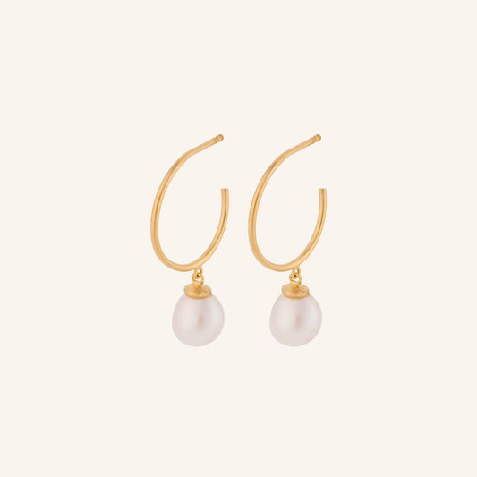 Pernille Corydon Ocean Dream Hoops forgyldt