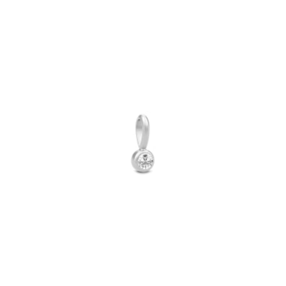 Julie Sandlau Grace Pendant Clear sølv