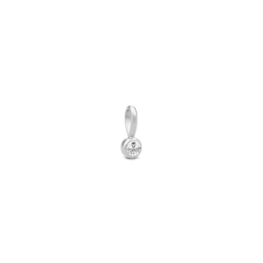 Julie Sandlau Grace Pendant Clear sølv