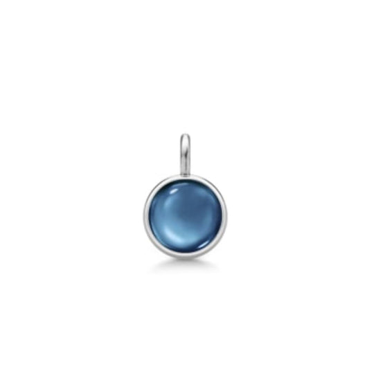 Julie Sandlau Prime Pendant Sapphire blue sølv