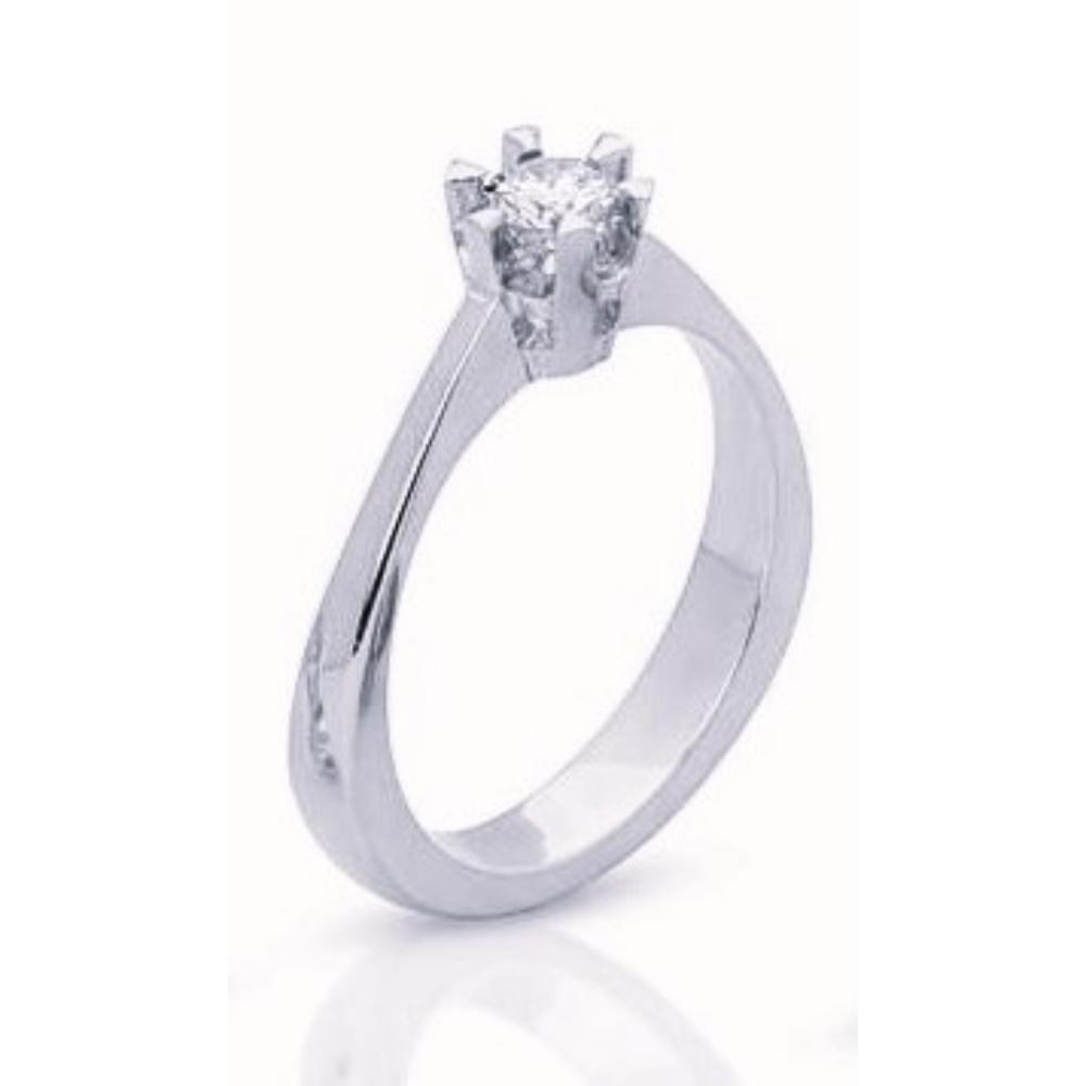 N. H. Jørgensen Stjerneserie Ring hvidguld