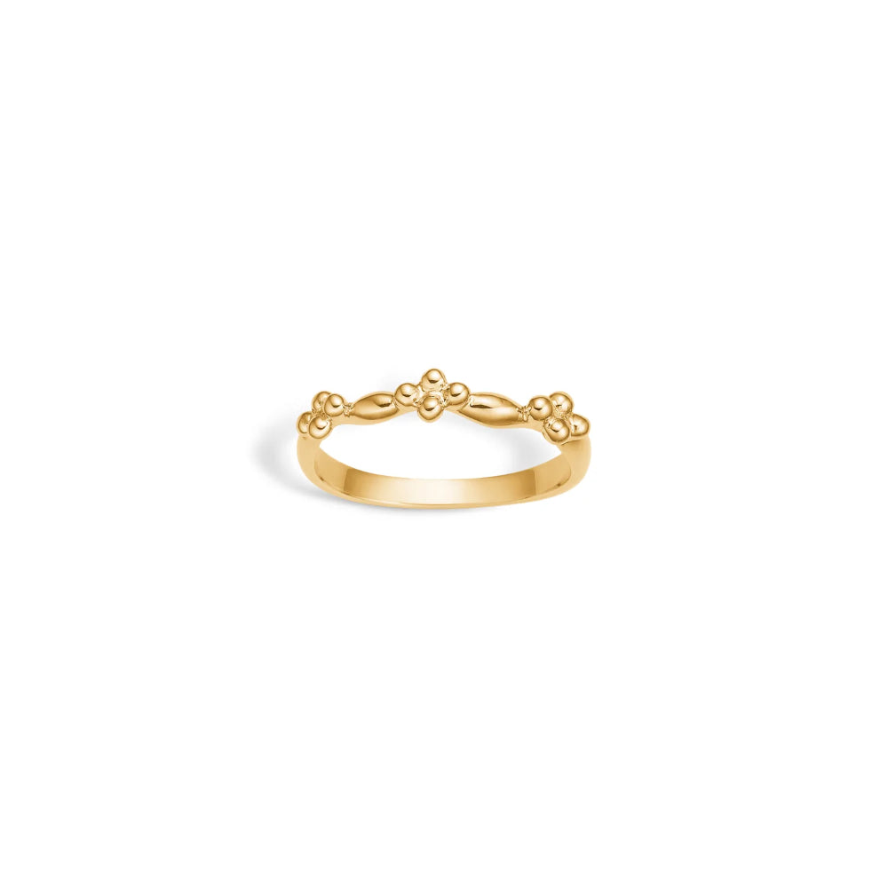 Blossom 9 kt. ring