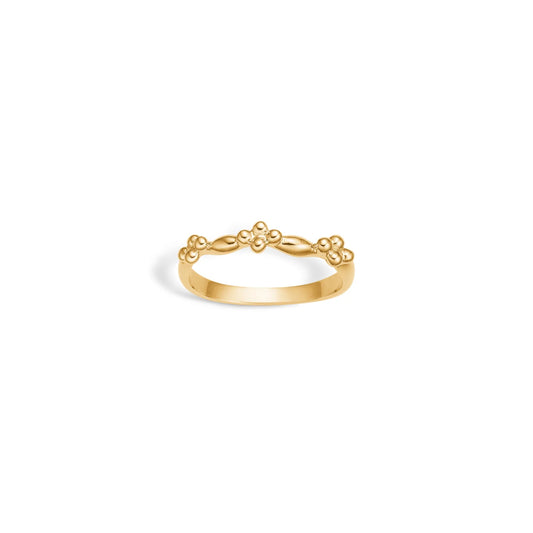 Blossom 9 kt. ring