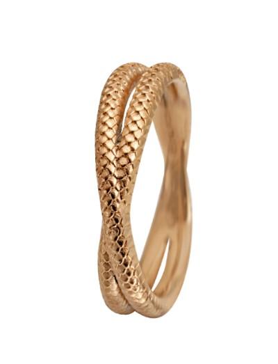 Christina Jewelry ring Twin snake