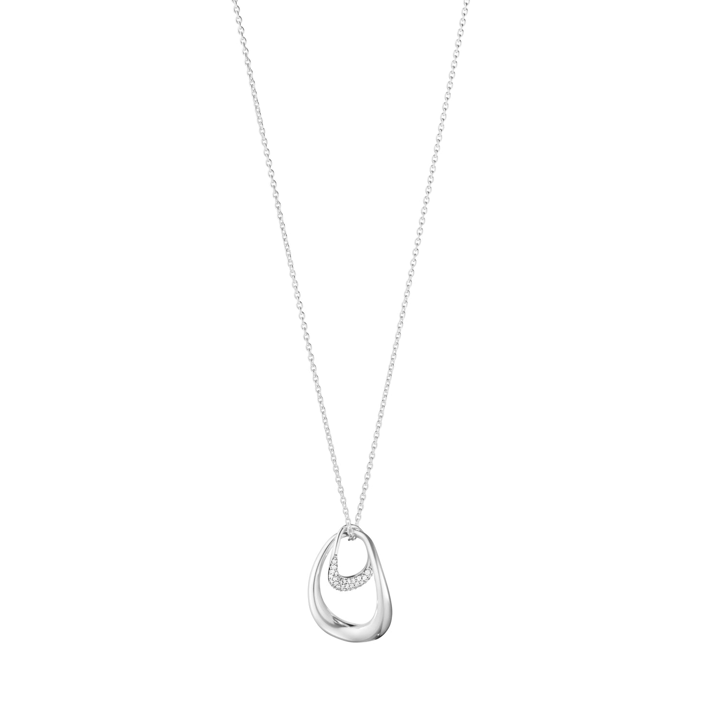 Georg Jensen Off Spring sølv halskæde
