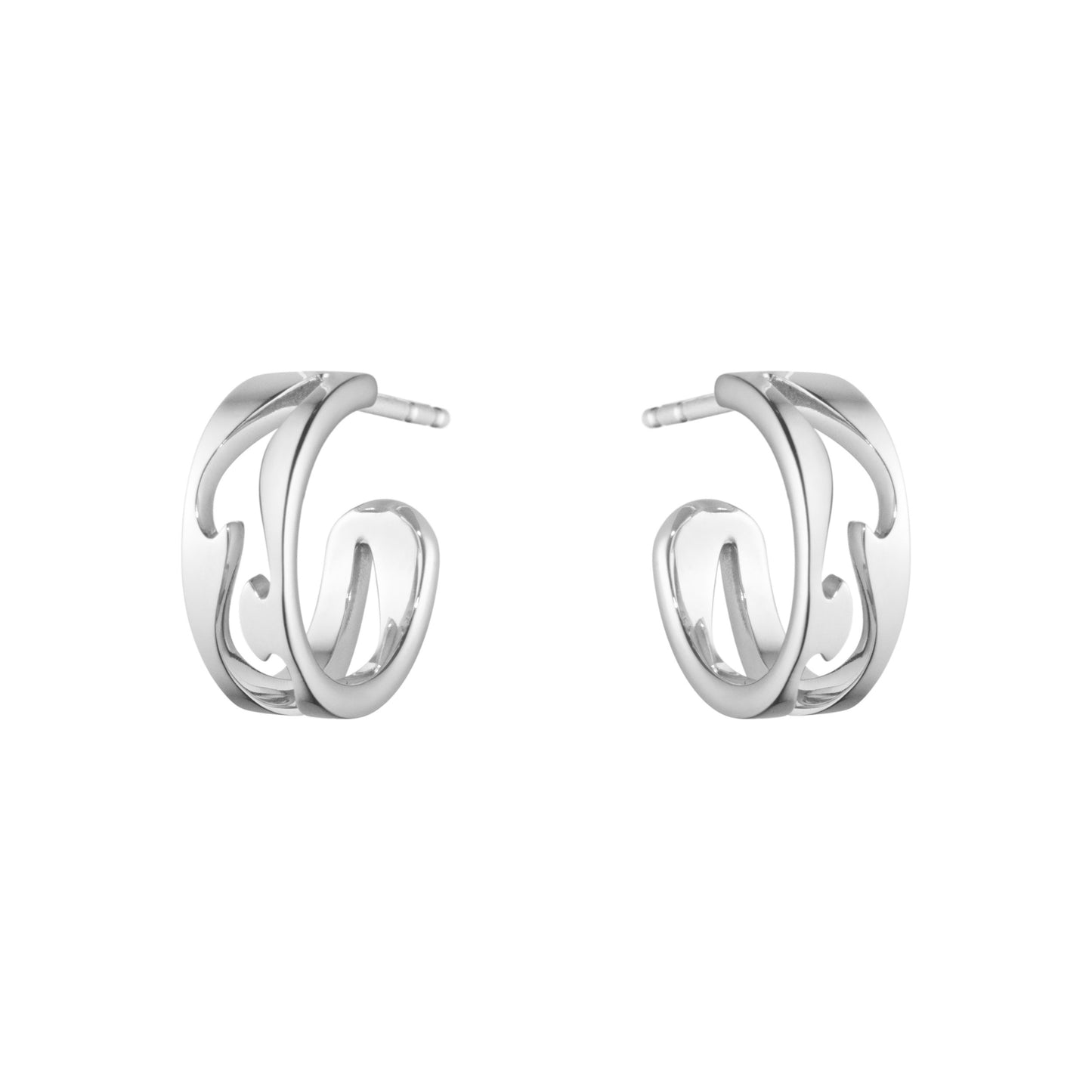 Georg Jensen 18 kt. Fusion øreringe