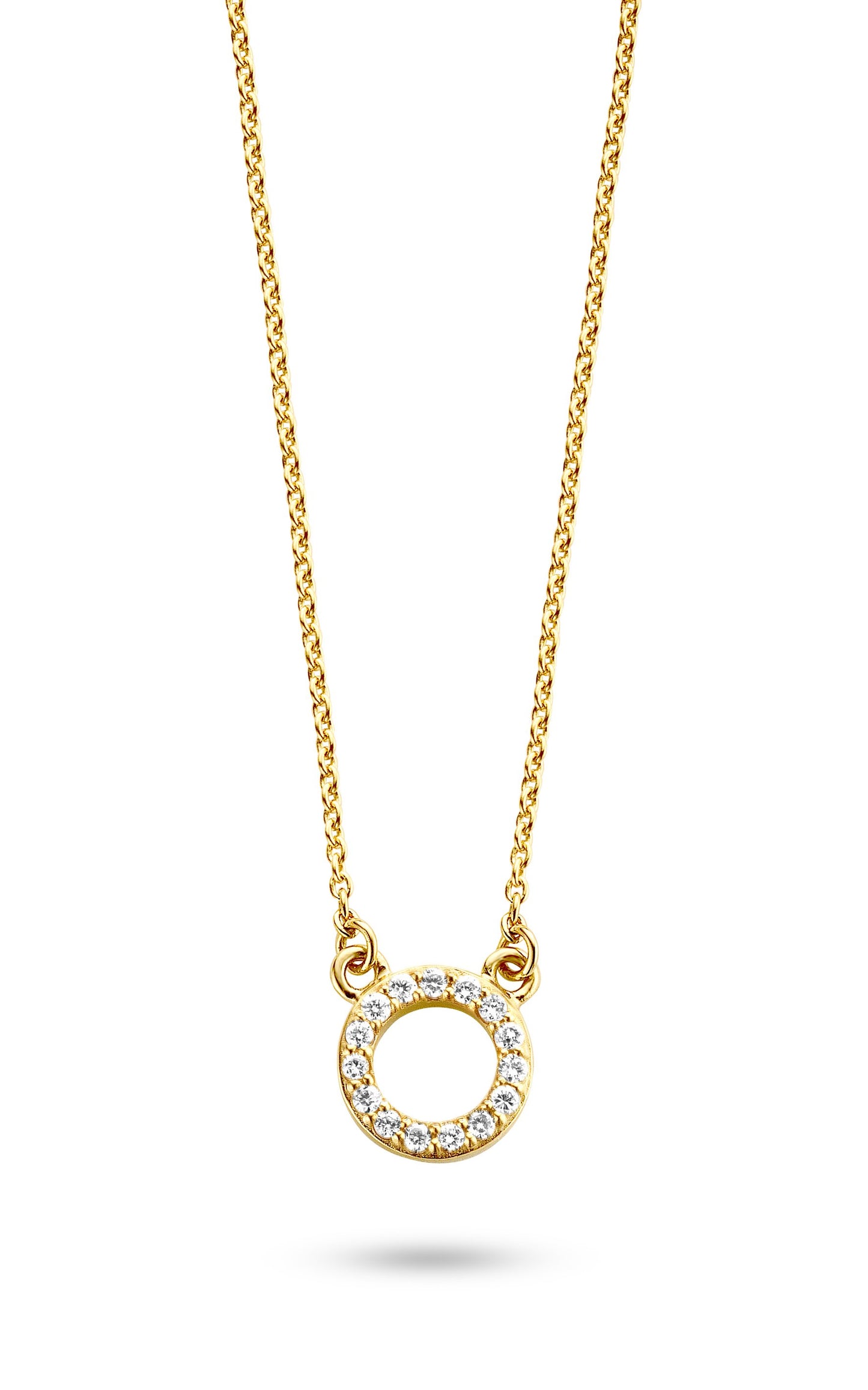 Spirit Icons Halo pendant, rødguld