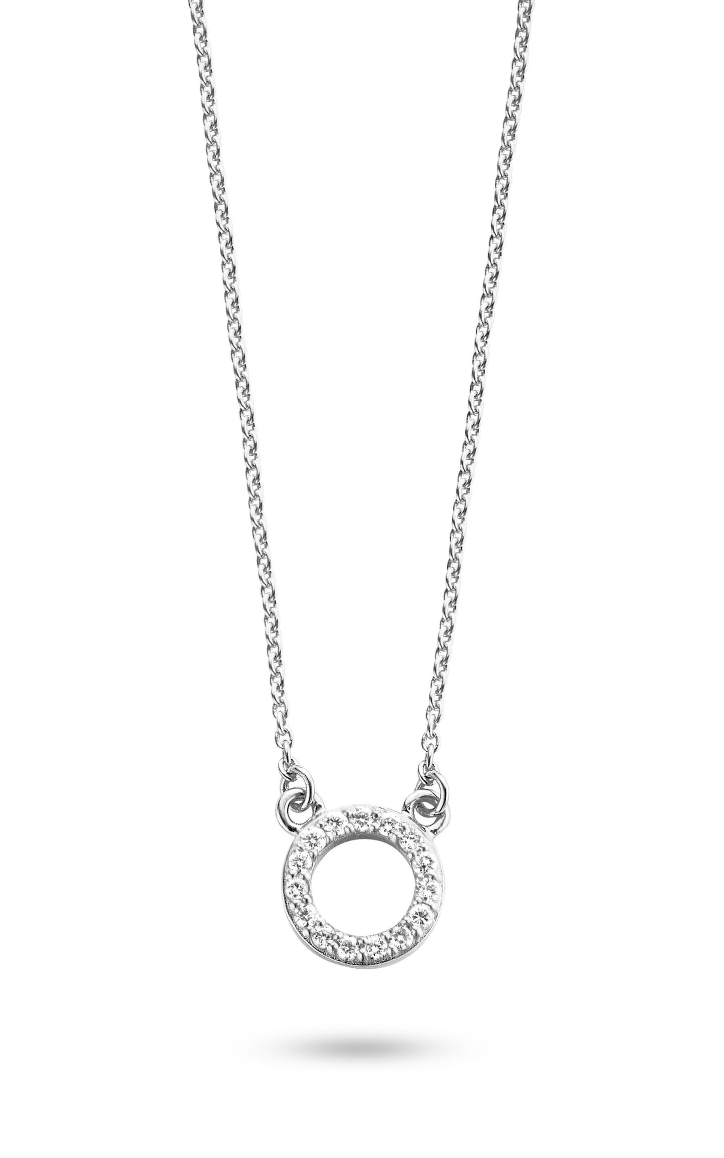Spirit Icons Halo Pendant, hvidguld