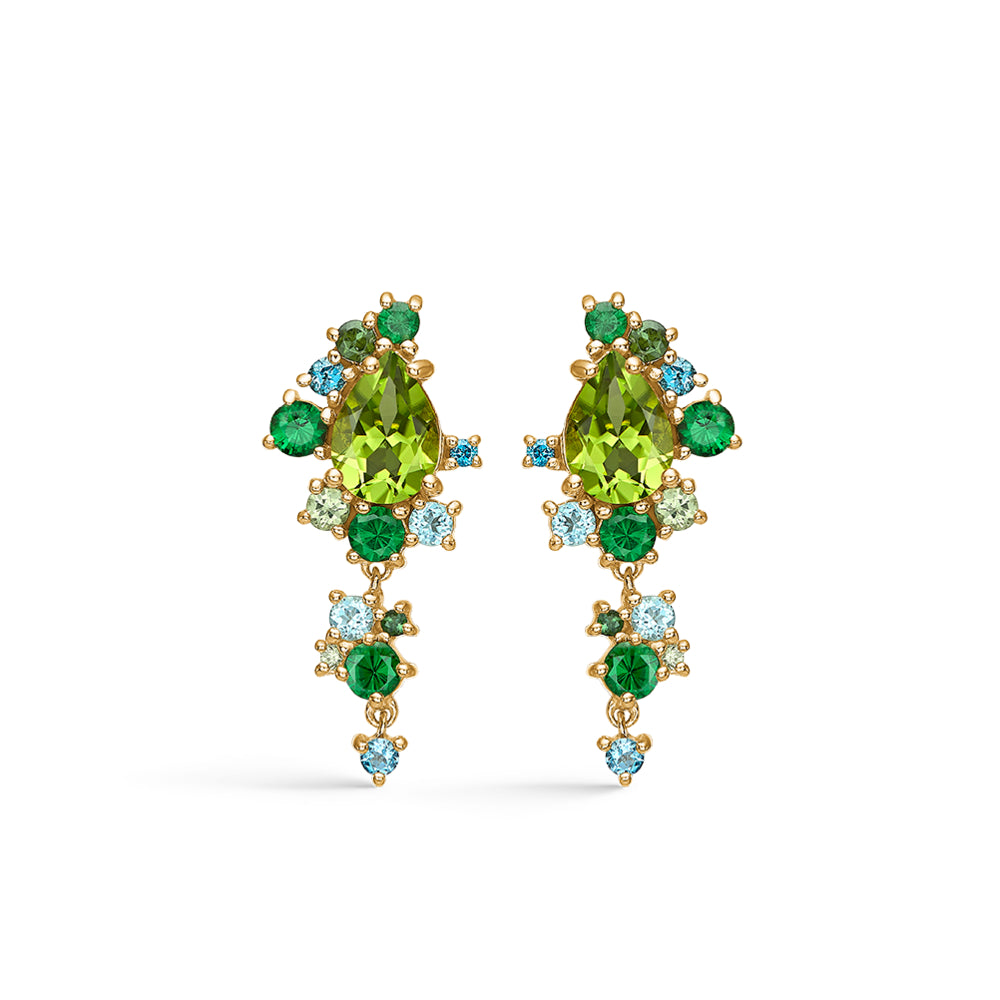 Mads Z "Four Seasons-Spring" 14kt. ørestikker