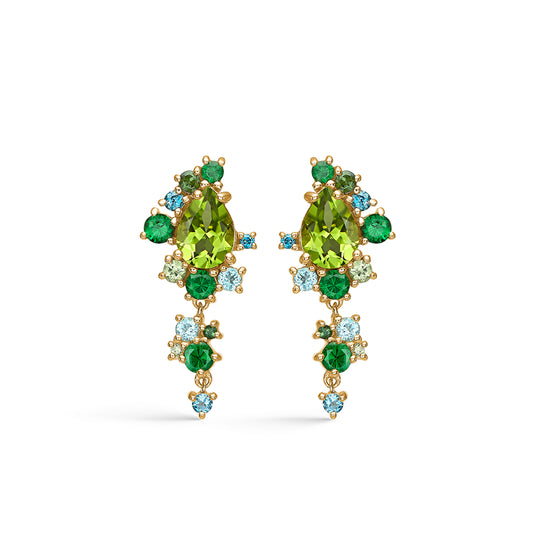 Mads Z "Four Seasons-Spring" 14kt. ørestikker