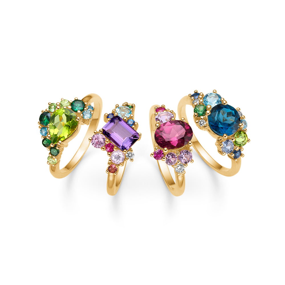 Mads Z "Four Seasons-Summer" 14kt ring