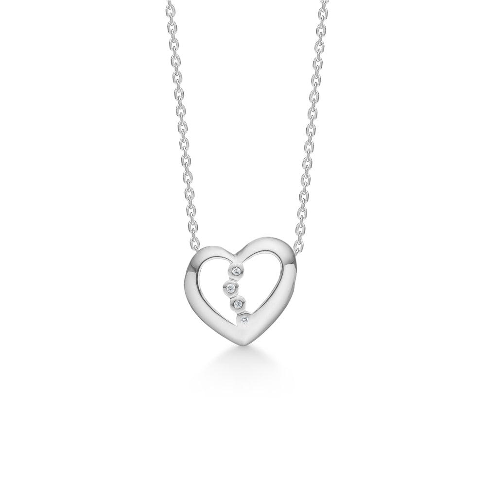 Mads Z Hjerte m. diamanter