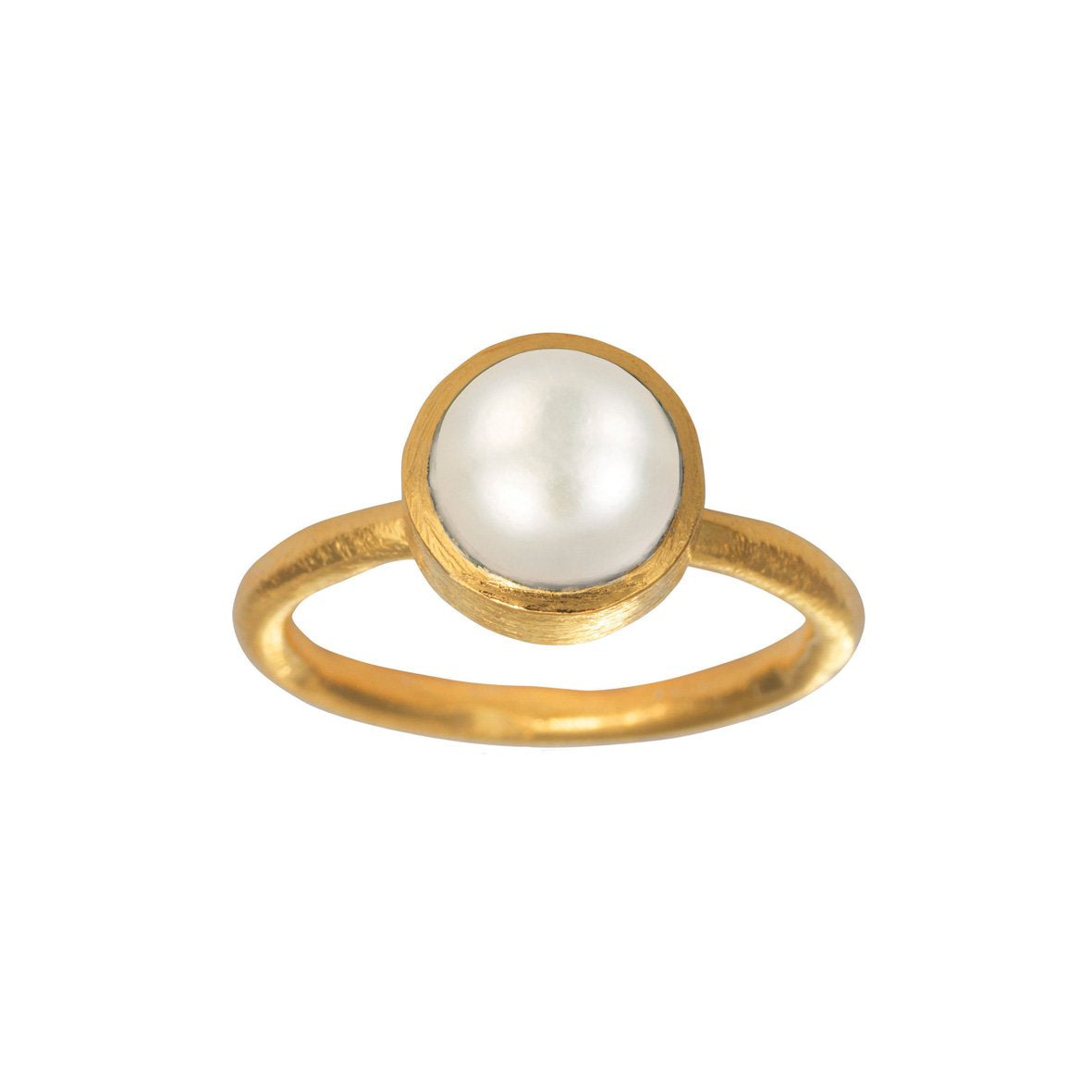 Susanne Friis Bjørner forgyldt ring
