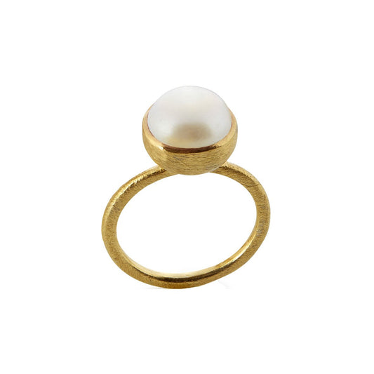 Susanne Friis Bjørner forgyldt ring