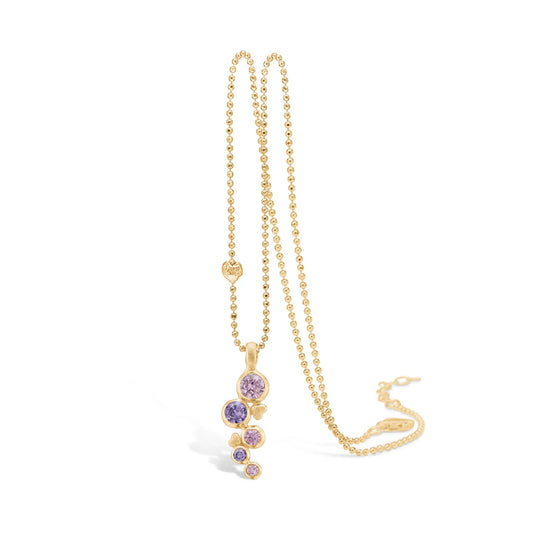 Blossom forgyldt halskæde