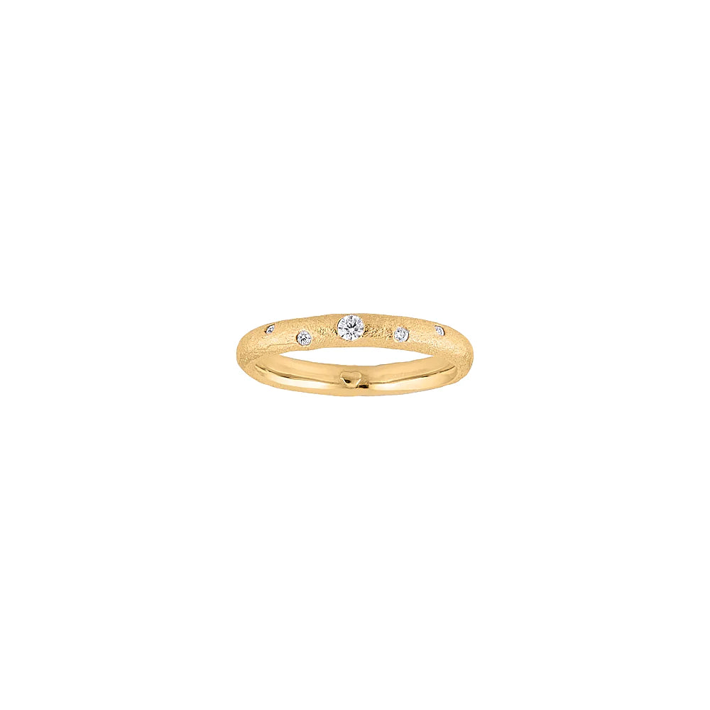 Blossom forgyldt ring