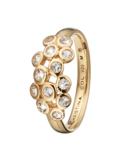 Christina Jewelry ring Champagne Love