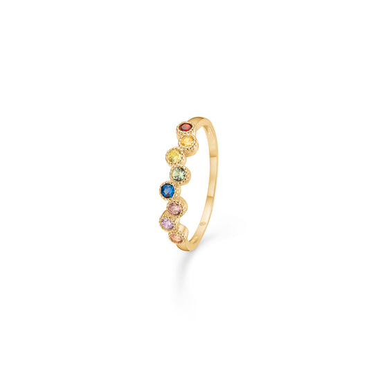 Mads Z "Dido colour" 8kt. ring m. zirkonia