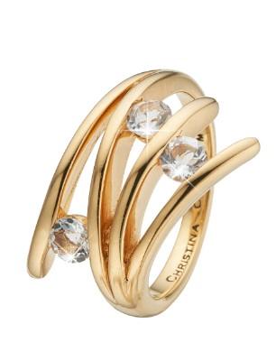 Christina Jewelry ring Topaz Circle