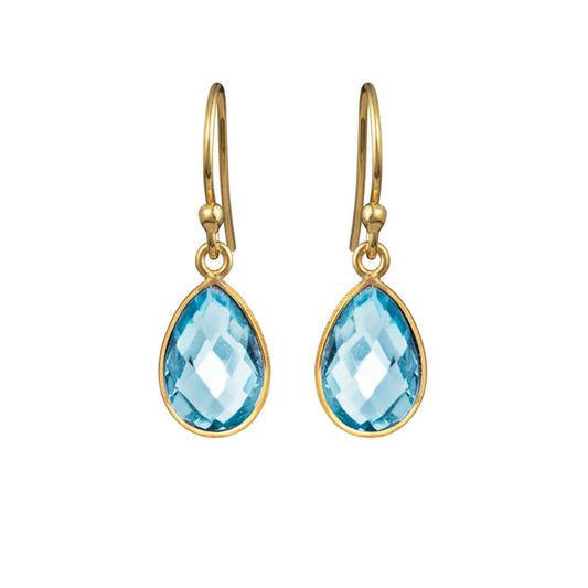 Susanne Friis Bjørner forgyldte ørehænger