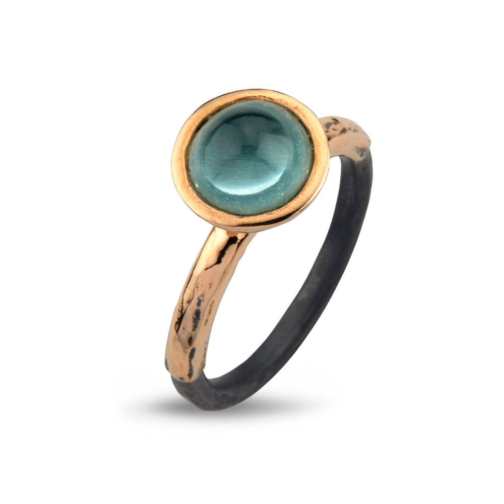 By Birdie Victoria Rose Aqua ring