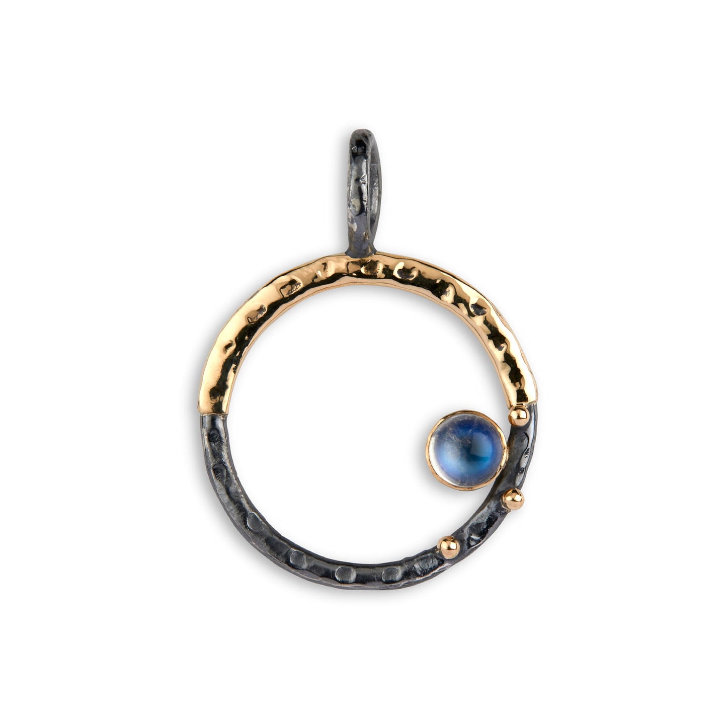 By Birdie Victoria Rainbow Moon vedhæng