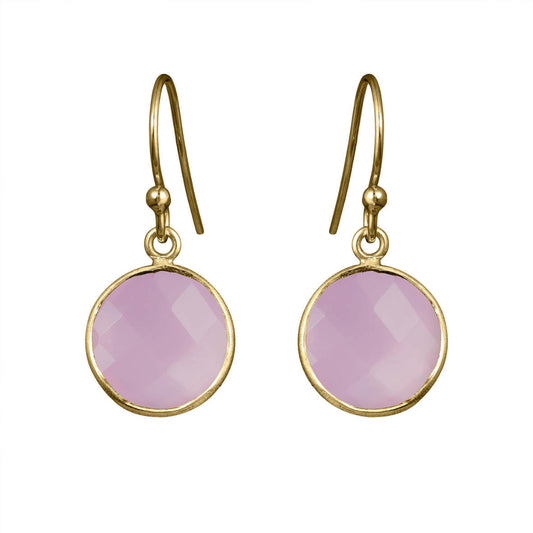 Susanne Friis Bjørner forgyldte ørehænger