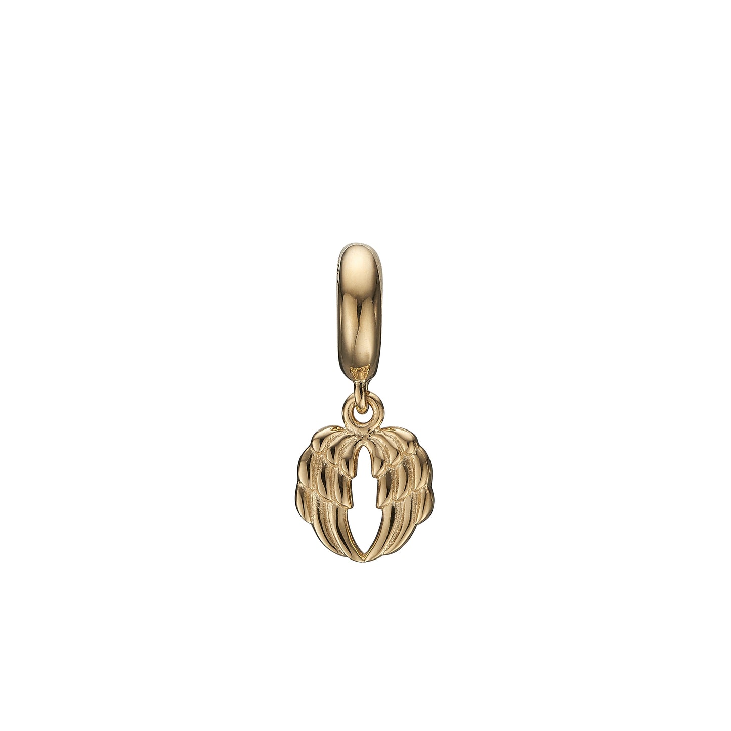 Christina charm til sølv/læderarmbånd 4mm