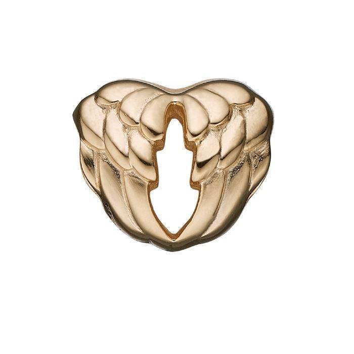 Christina charm til sølv/læderarmbånd 4mm