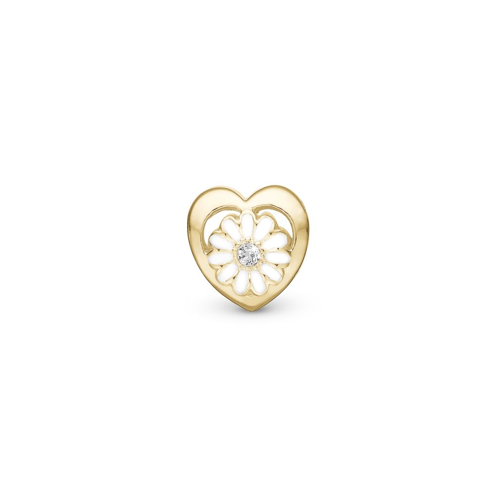 Christina Jewelery White Marguerite Charm