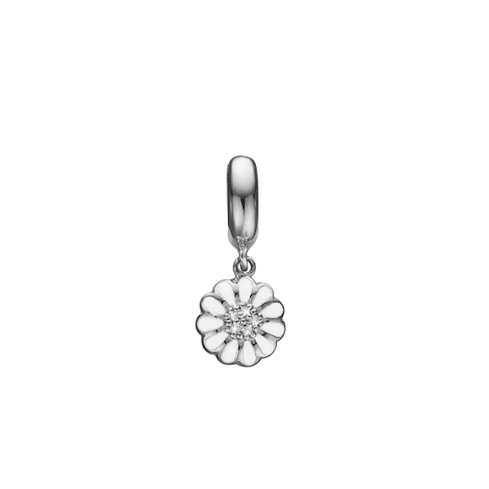 Christina Jewelery White Marguerite Charm