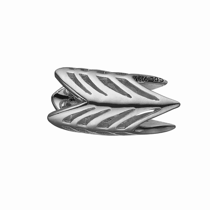 Outlet Christina Jewelry charm til sølv/læderarmbånd 4mm