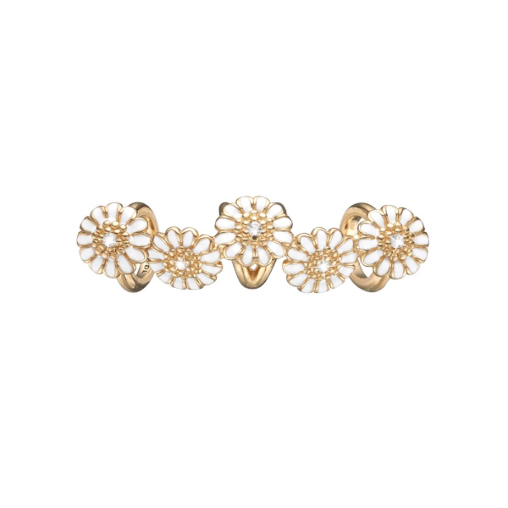 Christina Jewelery White Marguerite Quintet