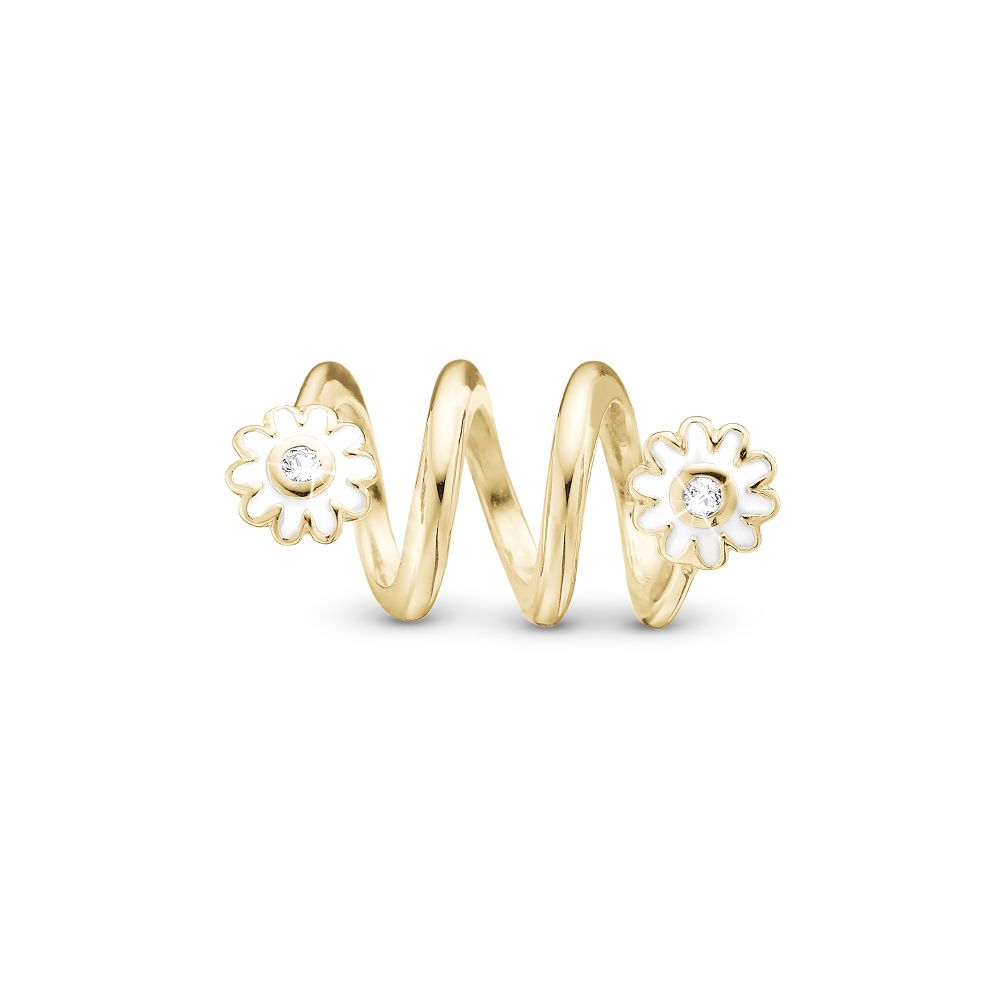 Christina Jewelery White Marguerite Dancing Charm