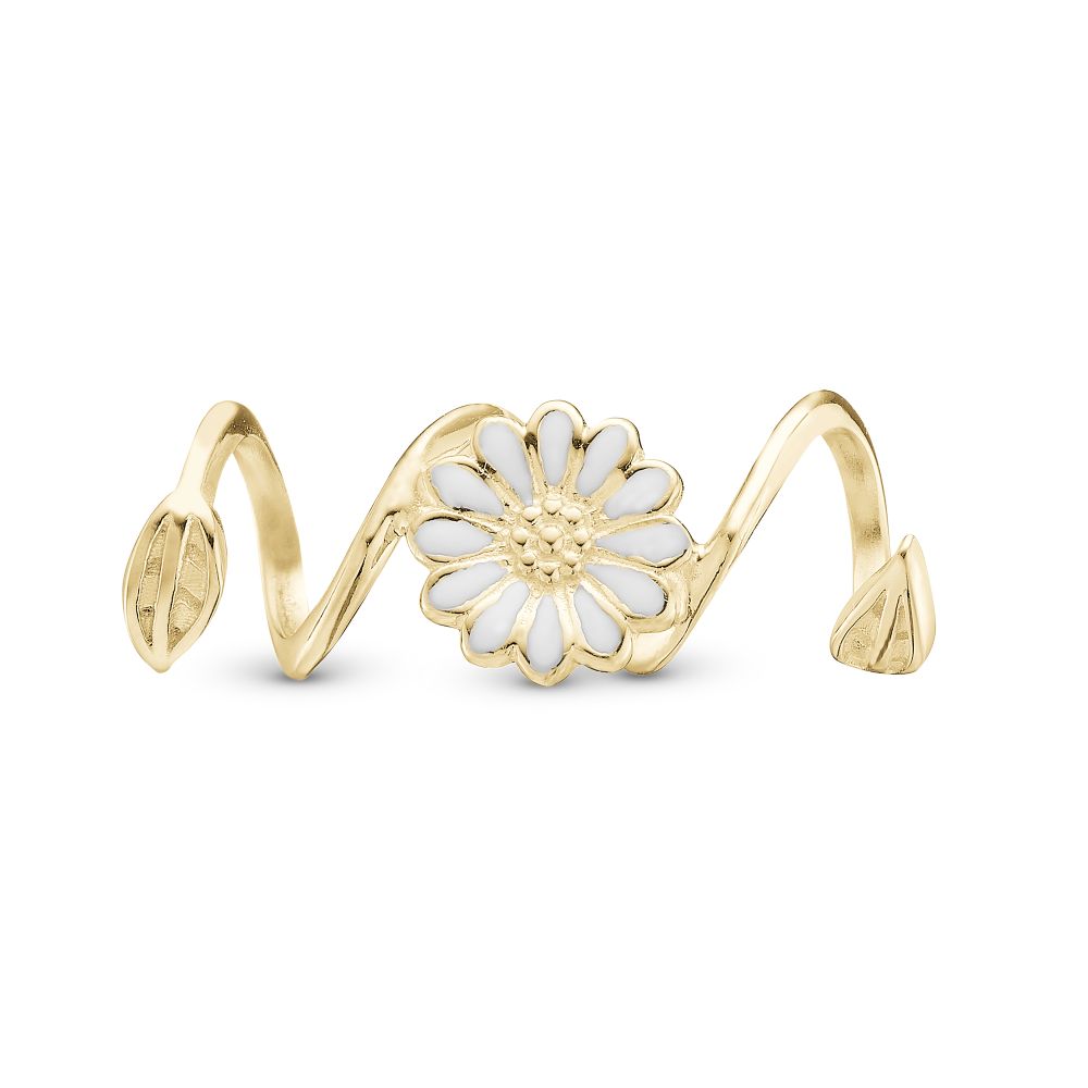 Christina Jewelery White Marguerite Flying Charm